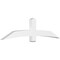 Ekena Millwork Bellingham Architectural Grade PVC Gable Bracket, 84"W x 21"H x 4"D x 6"F, 6/12 Pitch GBP084X21X0406BEL00 - alternate 1